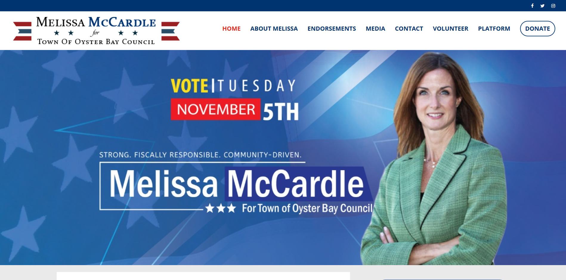 Elect Melissa McCardle