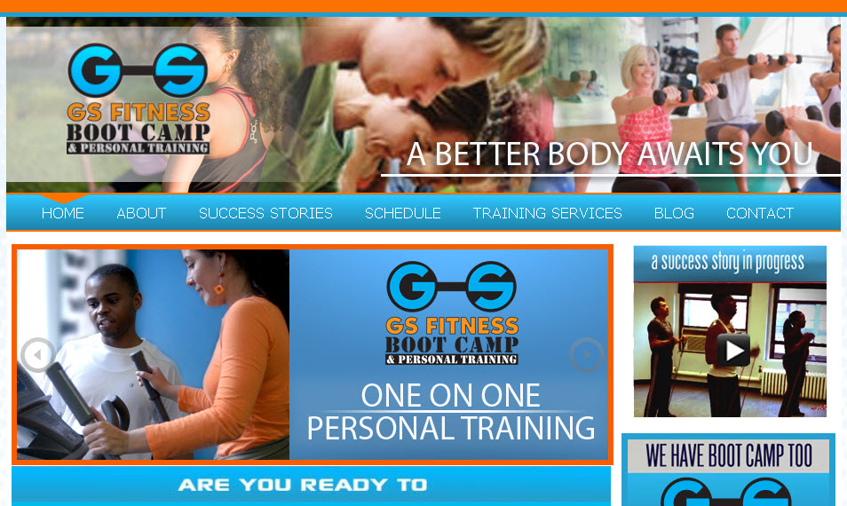 GS Fitness Promo Pages